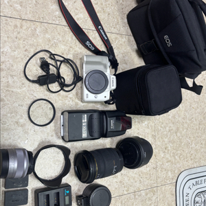 캐논 EOS M50 미러리스 카메라 / 시그마 렌즈 등
