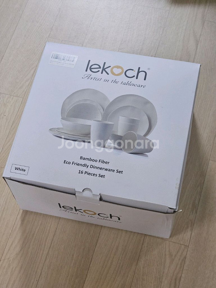 레코치 대나무 섬유로 만든 친환경 식기 세트 새상품입니--0