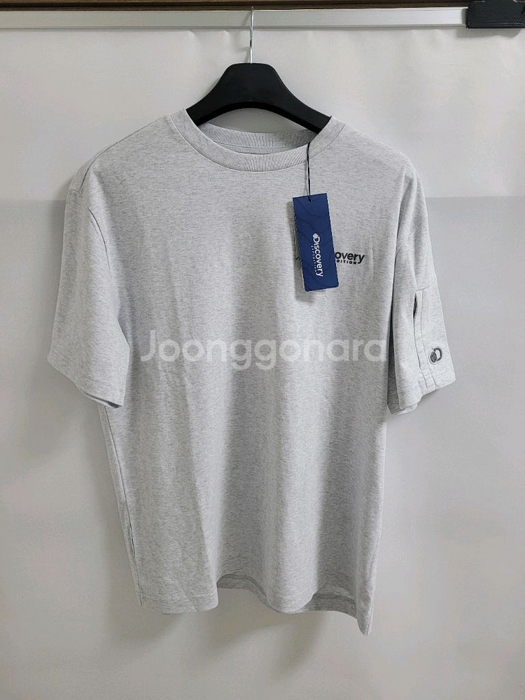 새상품)디스커버리 공용 트레이닝 면반팔티 105--0