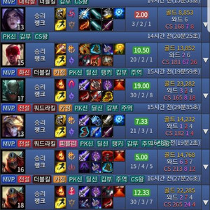 롤 대리 듀오