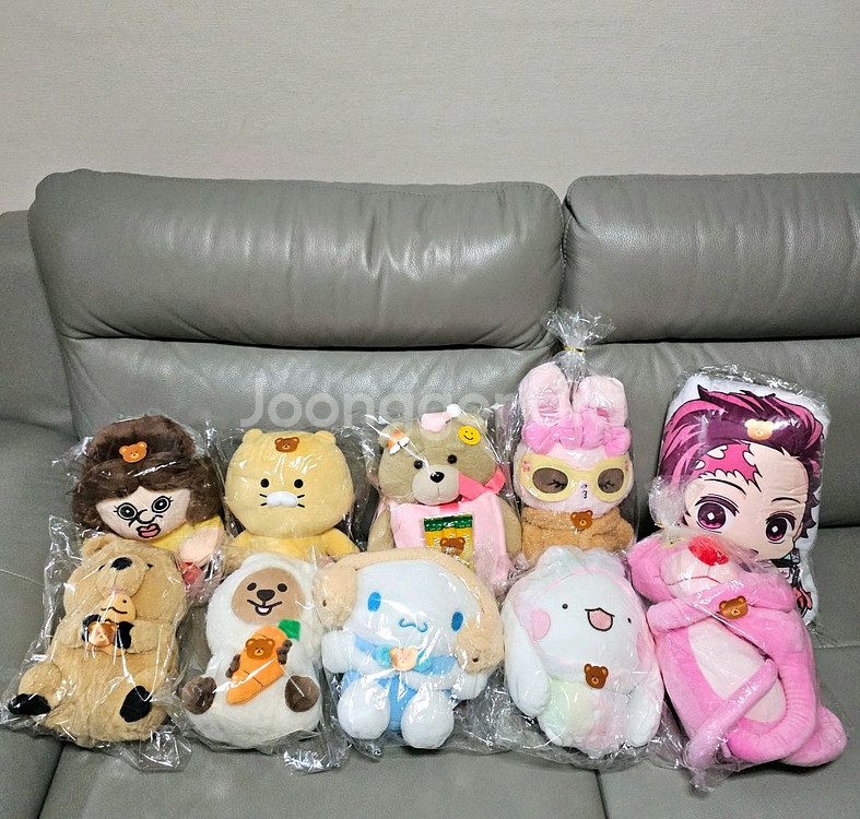 (일괄)중형인형(춘식이,시나모롤,옥지,에스더바니,테디--0