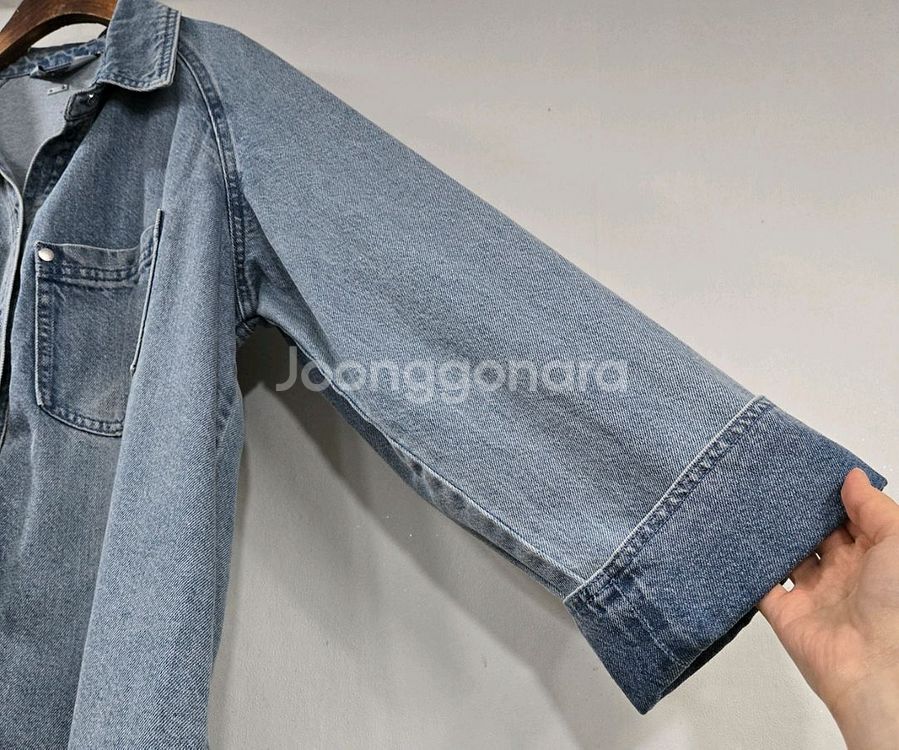 아르마니 데님셔츠--3