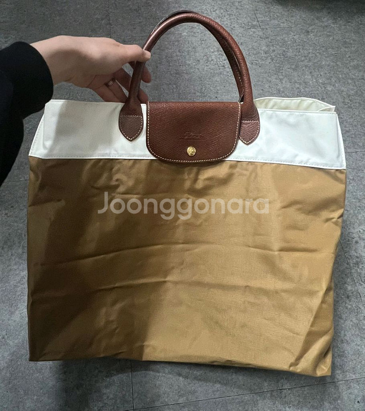 정품) 롱샴 르 플리아쥬 빅토트백--0