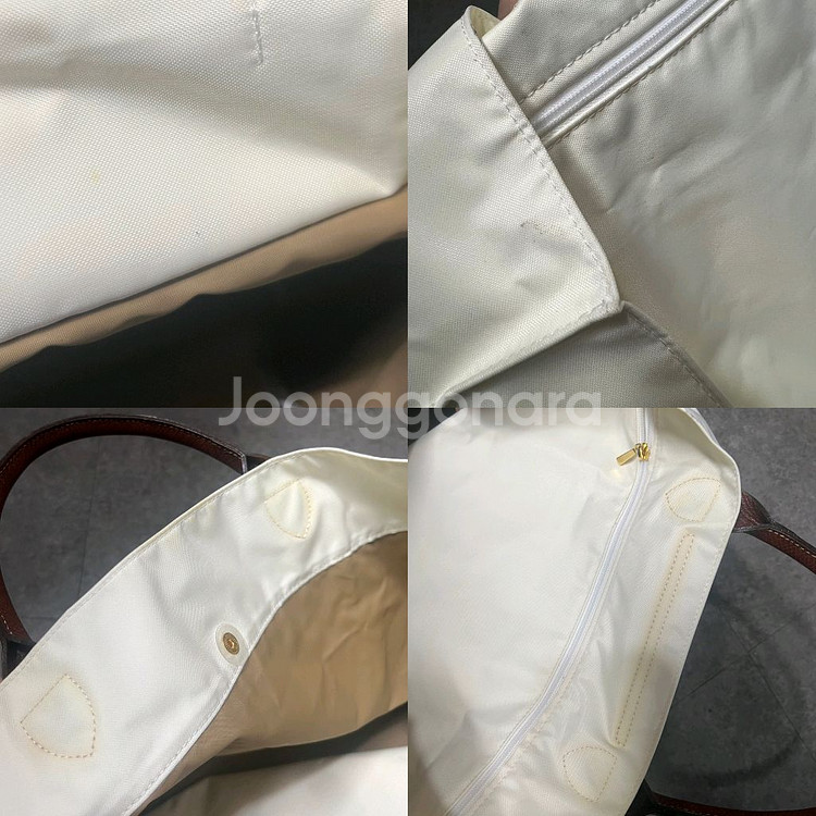 정품) 롱샴 르 플리아쥬 빅토트백--7