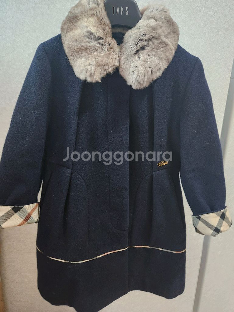 닥스 여아 110사이즈 모직코트--0