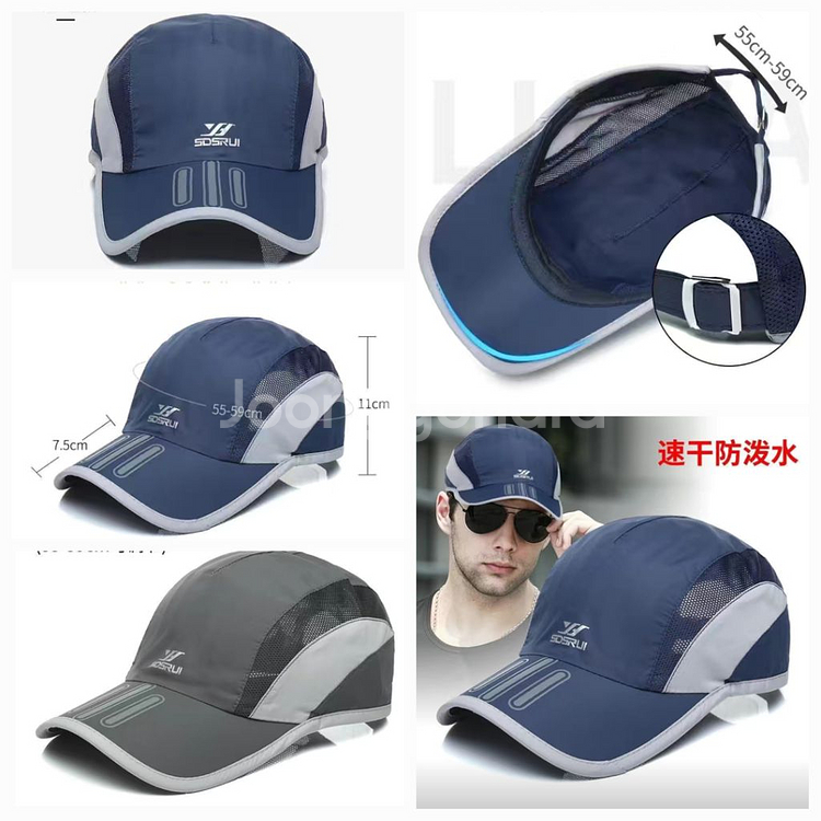 남여공용 여름 통기성 자외선차단 볼캡 모자(새상품)--0