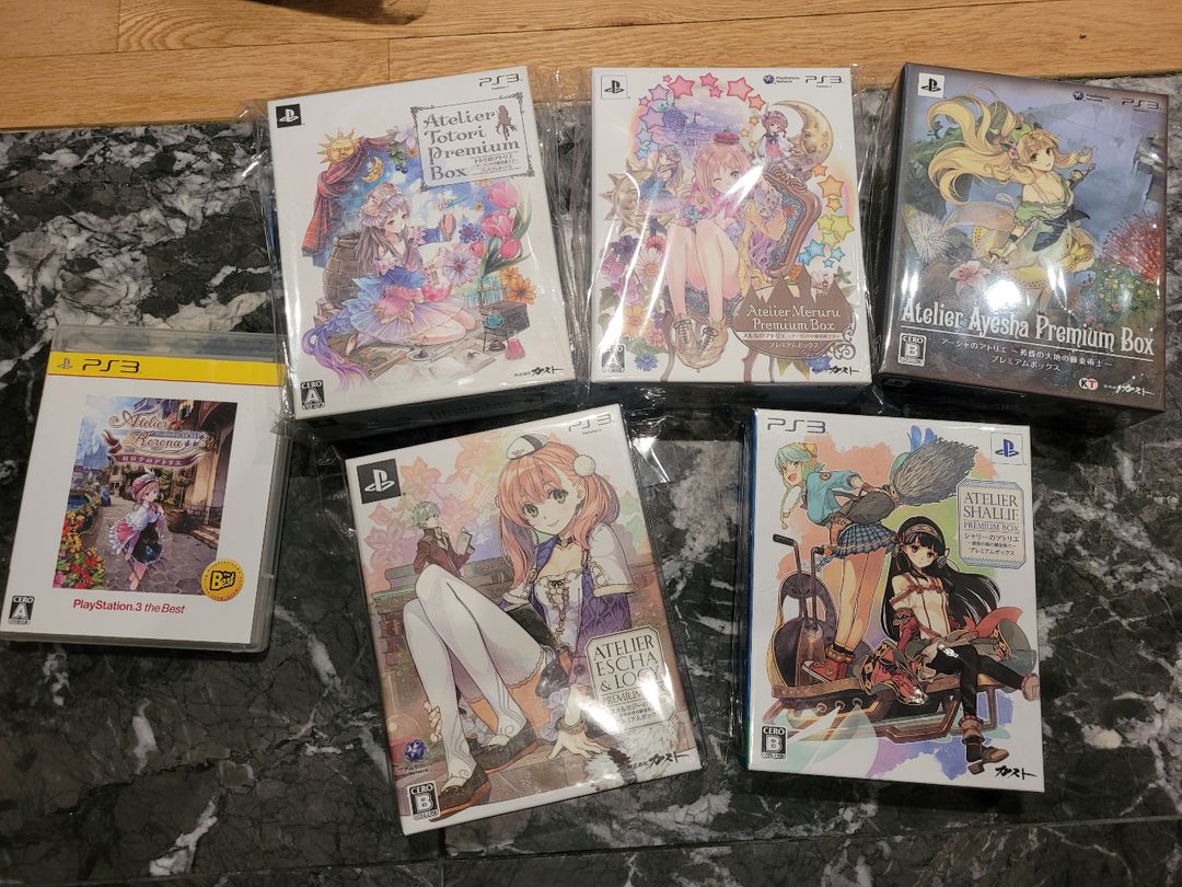 [급처 할인] ps3 플스3 아틀리에 시리즈 한정판