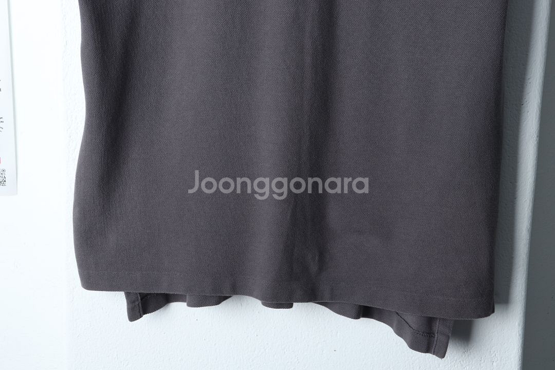(M) 폴로 랄프로렌 반팔 카라 티셔츠 그레이 빅포니--6