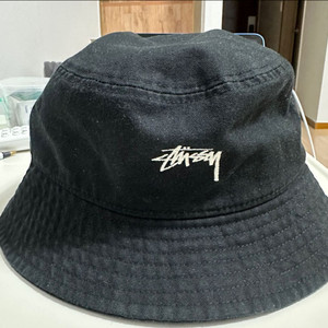 스투시 햇 블랙 남녀공용 S/M