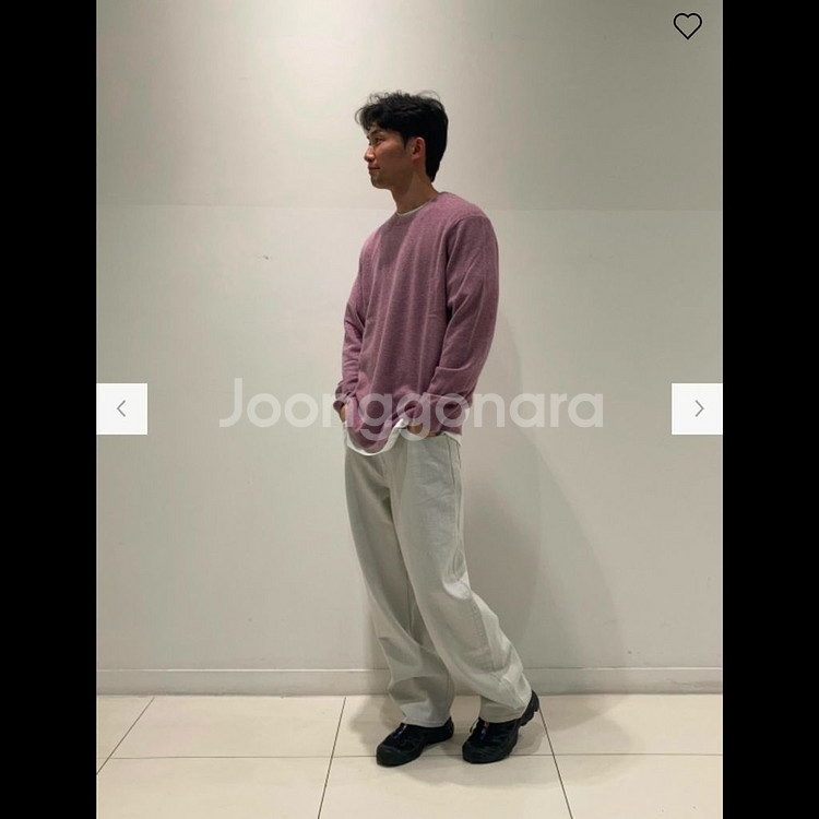 유니클로 캐시미어 크루넥 스웨터--9