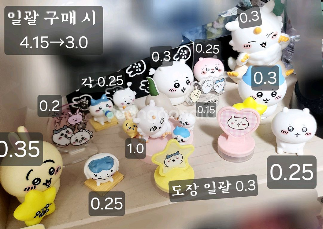 치이카와 먼작귀 토벌창 펜,피규어,가챠,아크릴,--2