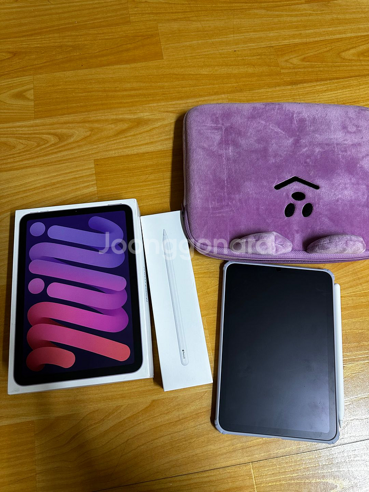 아이패드 미니6 퍼플 256GB 와이파이 + 애플펜슬--0