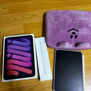아이패드 미니6 퍼플 256GB 와이파이 + 애플펜슬