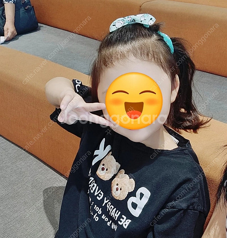 여아 산리오 리본핀 앞머리핀 촬영용 새상품--3