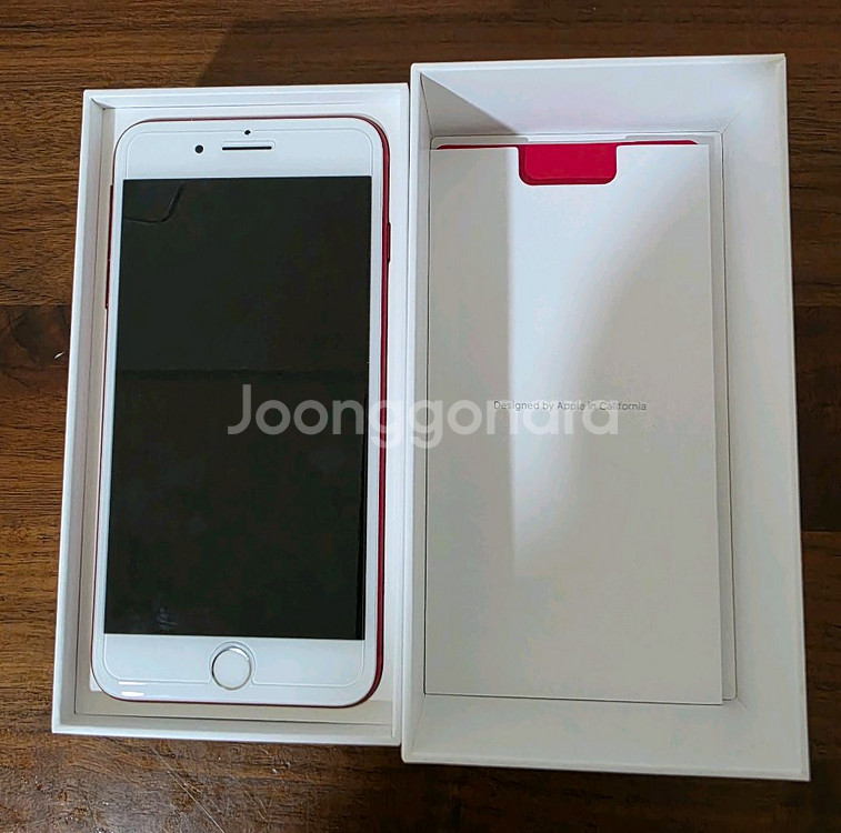아이폰 7+ 레드 128G 풀박스--0