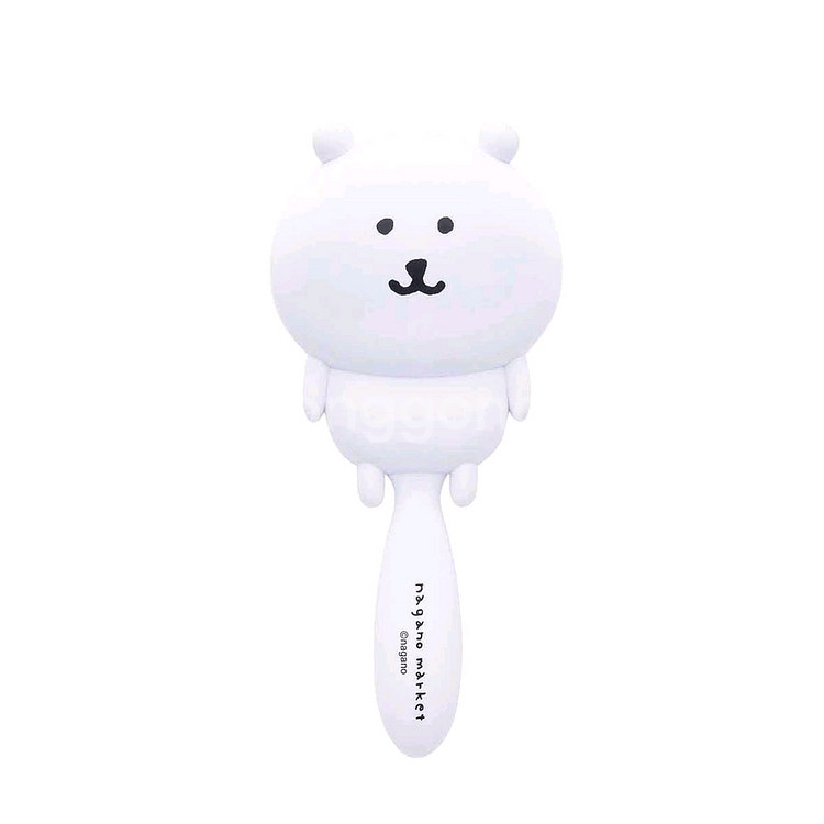 나가노 마켓 농담곰 담곰이 헤어브러시 머리빗--1