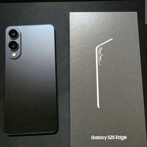 갤럭시 S25 Edge 자급제 티타늄 제트블랙 512G