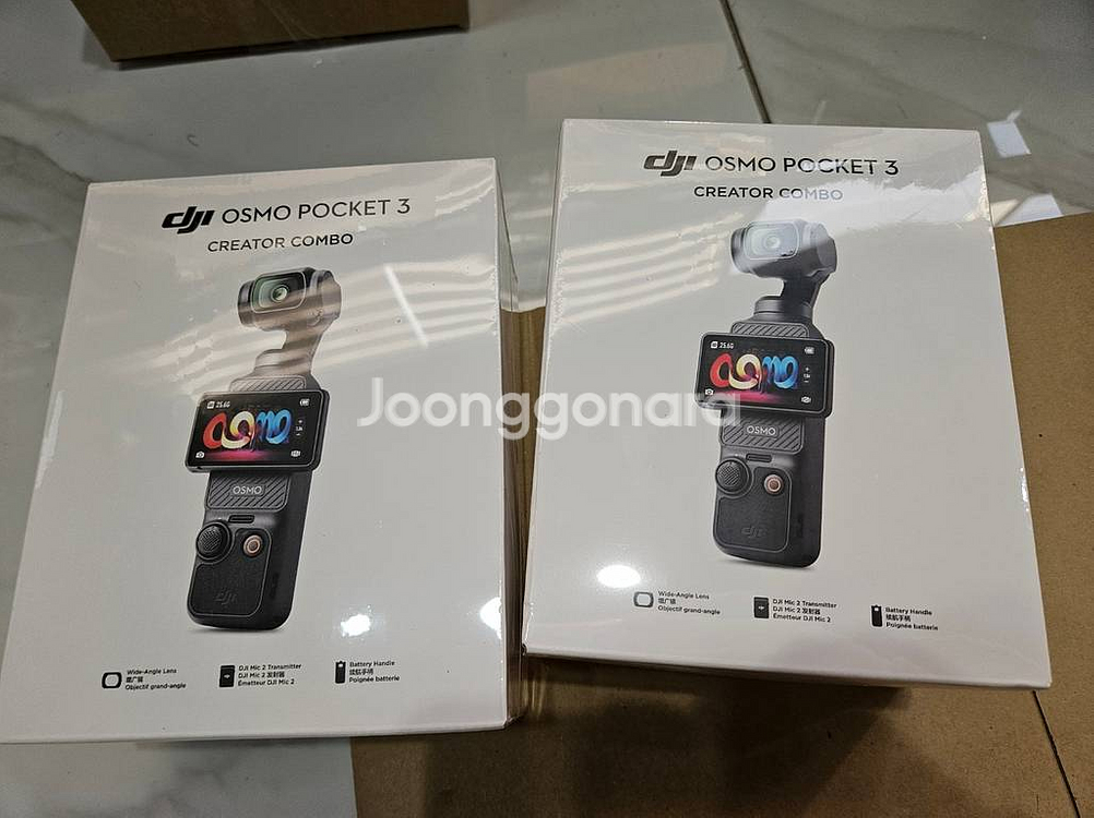 dji 오즈모 포켓3 크리에이터 콤보 미개봉 새상품--0