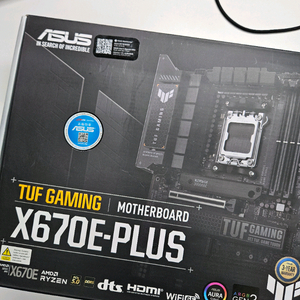[ASUS] X670E-PLUS 메인보드 (박스풀셋)