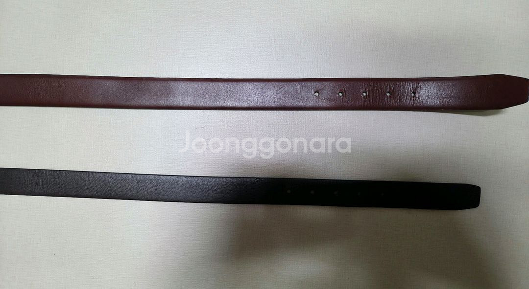 페라가모, 콜한 버클회전형 2가지색 벨트--4