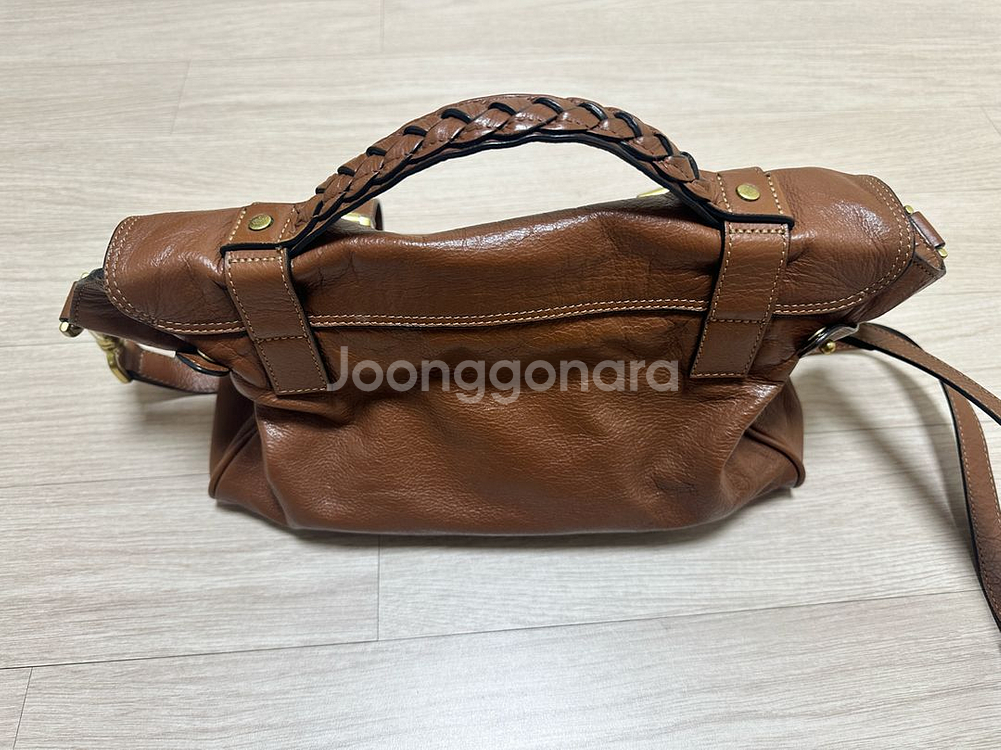 명품 멀버리 알렉사백 스몰 카멜--2
