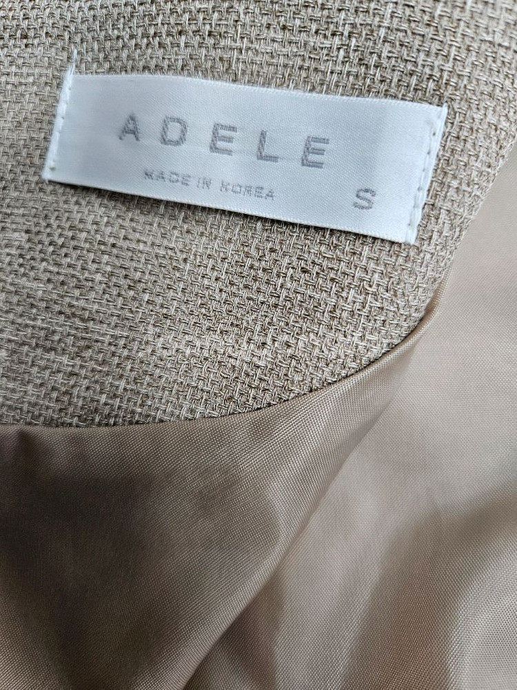 [새상품]ADELE 린넨/마 원피스(44)--2