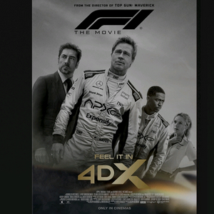 f1 더무비 4dx 포스터 cgv 굿즈 특전
