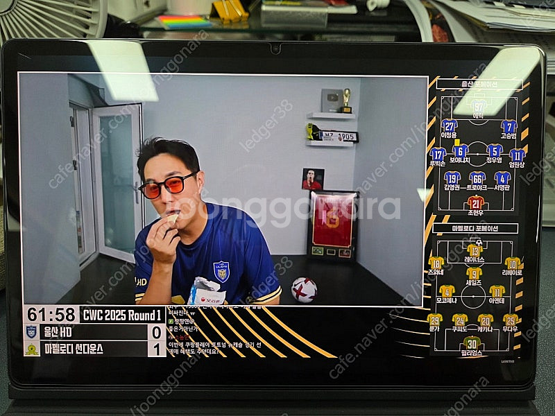 갤럭시탭 S9+ 5G 512GB+정품키보드북커버케이스--1