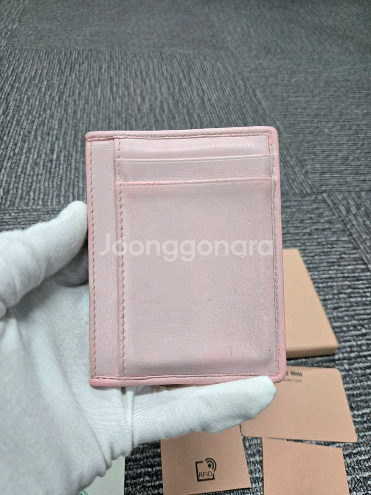 [정품]미우미우 카드지갑--1
