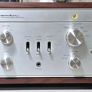 럭스만 SQ-38U 진공관인티 신품급