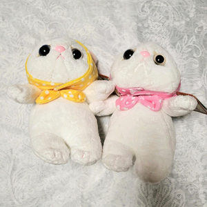 땡땡이 고양이 인형 세트