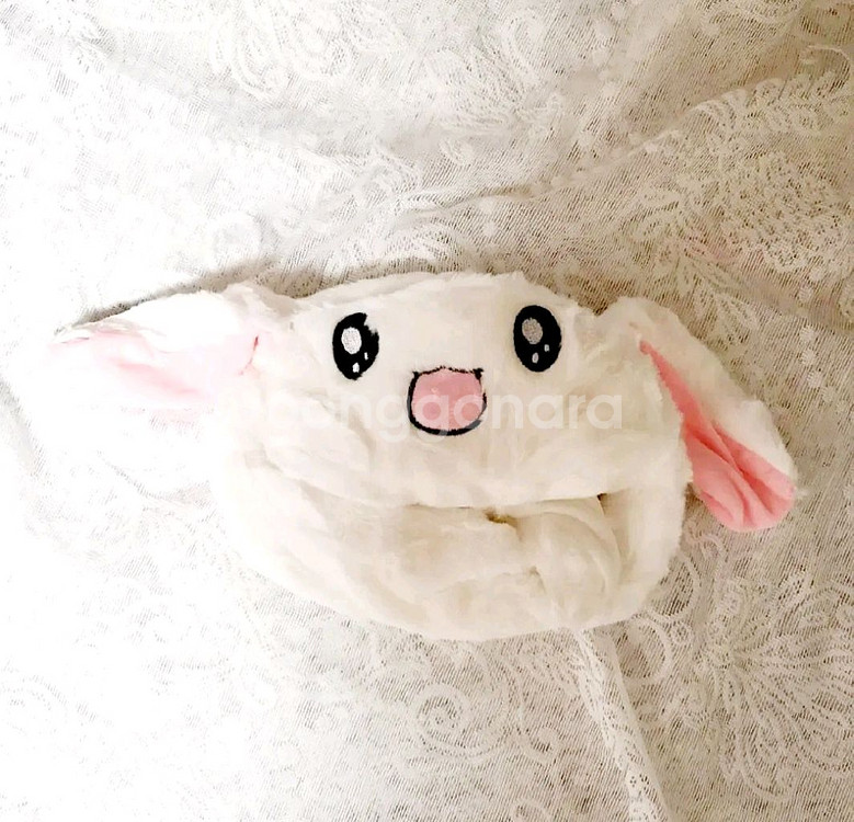 토끼 귀 모자 새제품--0