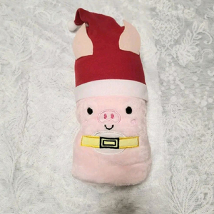 산타 돼지담요 새제품