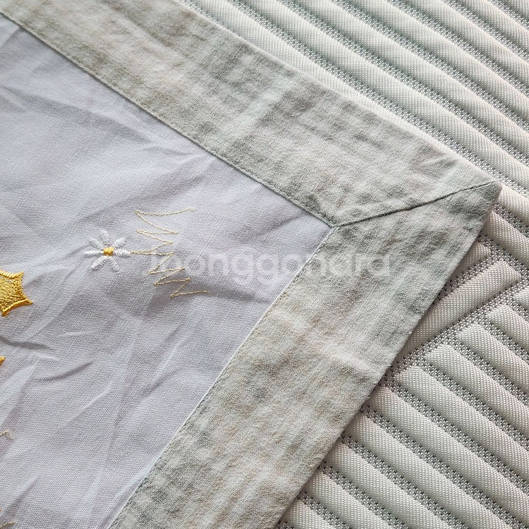 빈티지패브릭 빈티지테이블보 빈티지식탁보 오리패브릭 자수--2