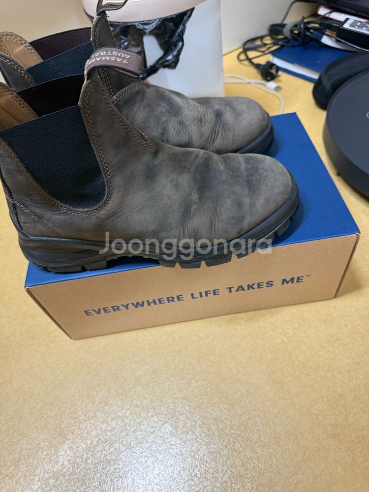 블런드스톤 첼시부츠 AU7 러스틱브라운--1