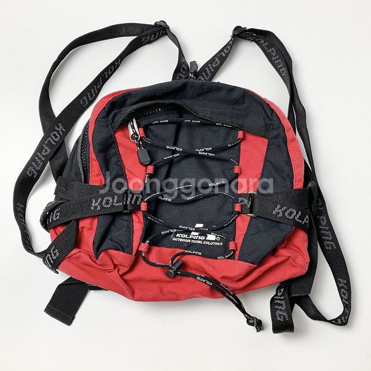 콜핑 빈티지 미니 백팩 가방--0