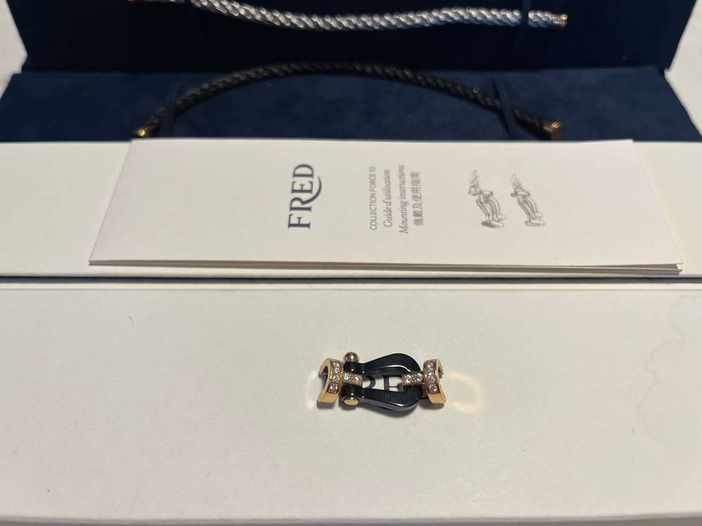 프레드 포스텐 팔찌 라지 하프다이아 흥정가능 이미지