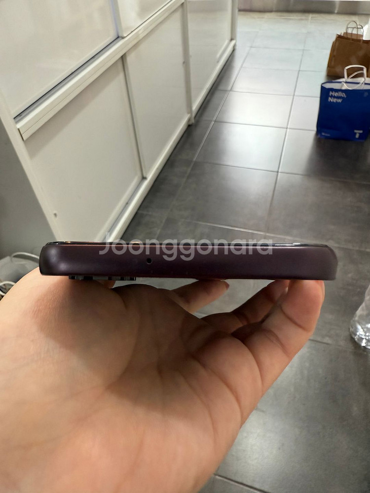 A급/보증기간O)갤럭시A24 128GB 레드 /Y881--3