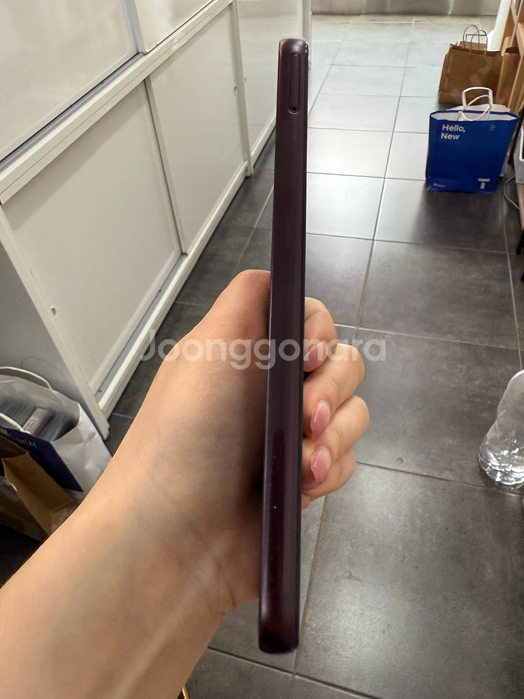 A급/보증기간O)갤럭시A24 128GB 레드 /Y881--0