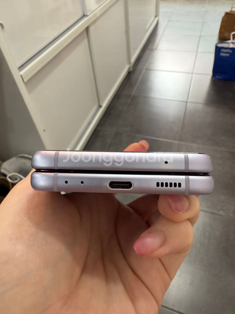 갤럭시Z플립3 256GB 라벤더 /Y882--4