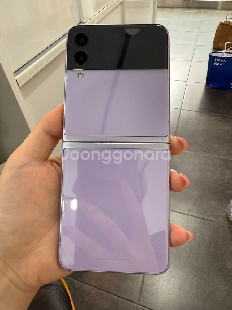 갤럭시Z플립3 256GB 라벤더 /Y882--1