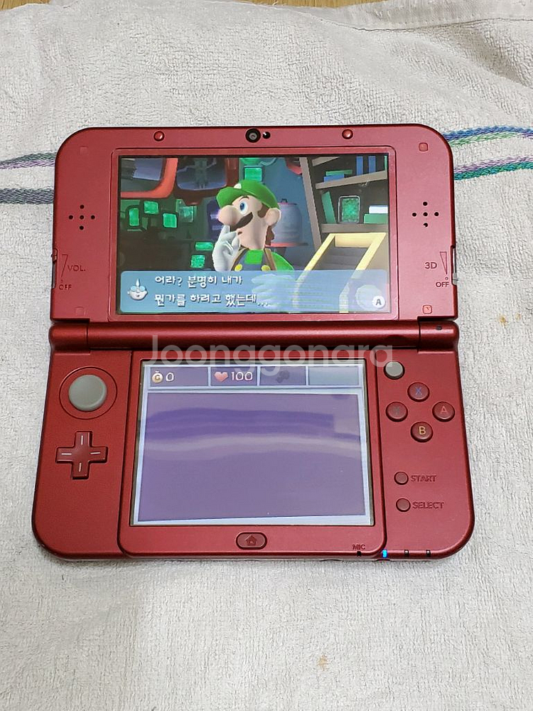 닌텐도 뉴3ds ll 팝니다--6