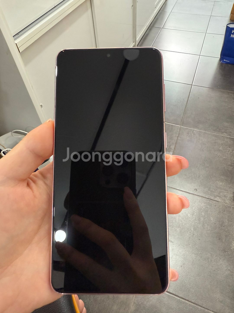 갤럭시S21 256GB 핑크 /Y885--1