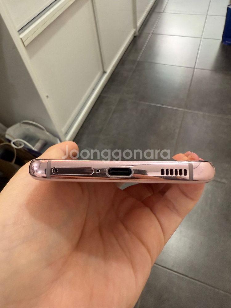 갤럭시S21 256GB 핑크 /Y885--6