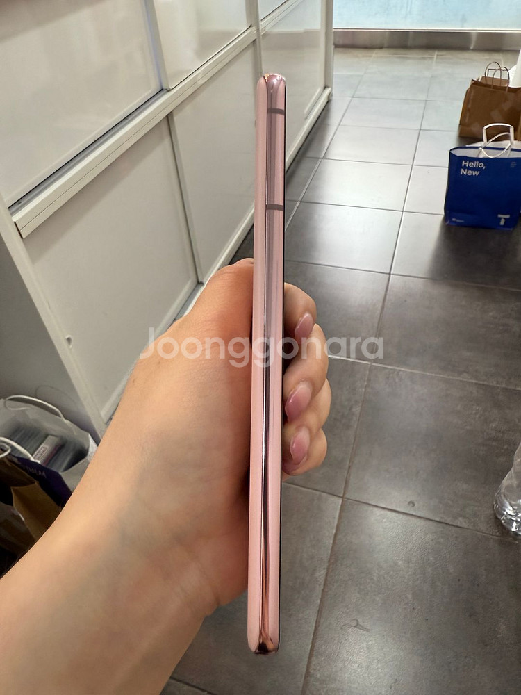 갤럭시S21 256GB 핑크 /Y885--5
