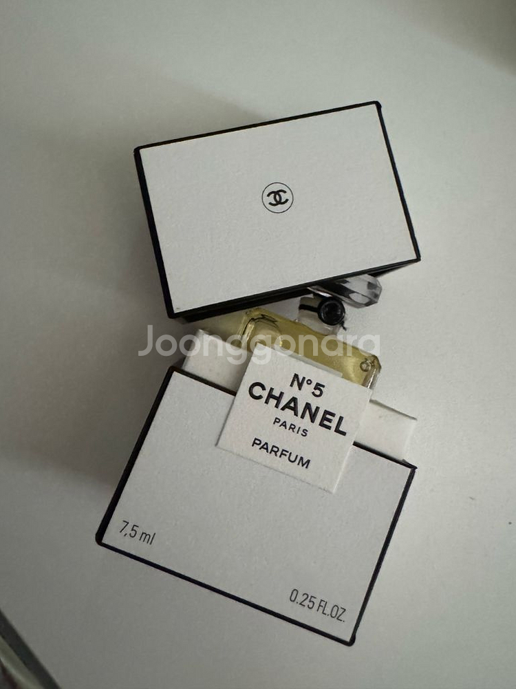 샤넬 7.5 ml 향수 박스 포장 새상품--0