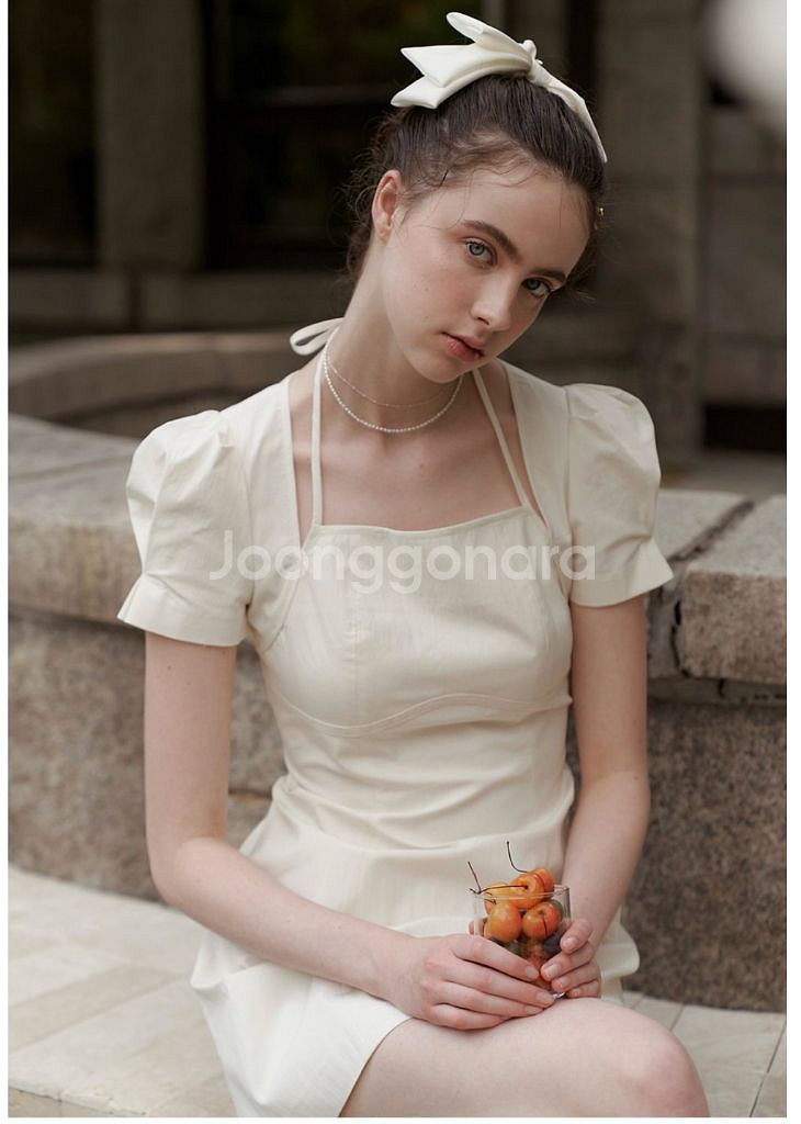 플로움 Blooming Halter Neck Dress--3