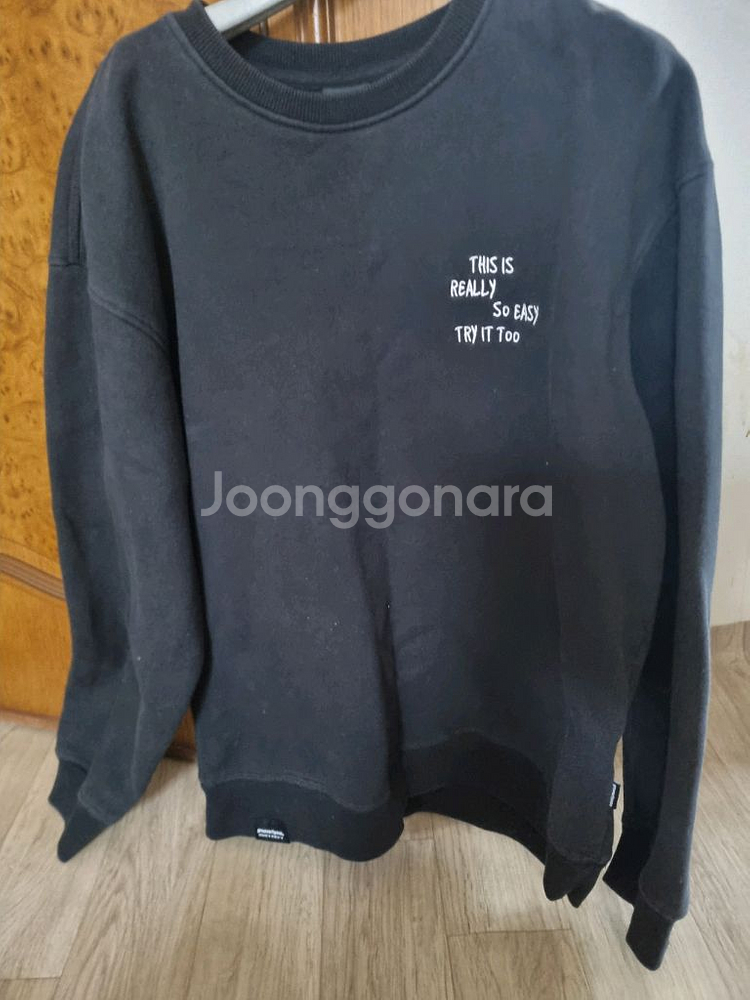 GROOVERHYME맨투맨긴팔티. XL--1