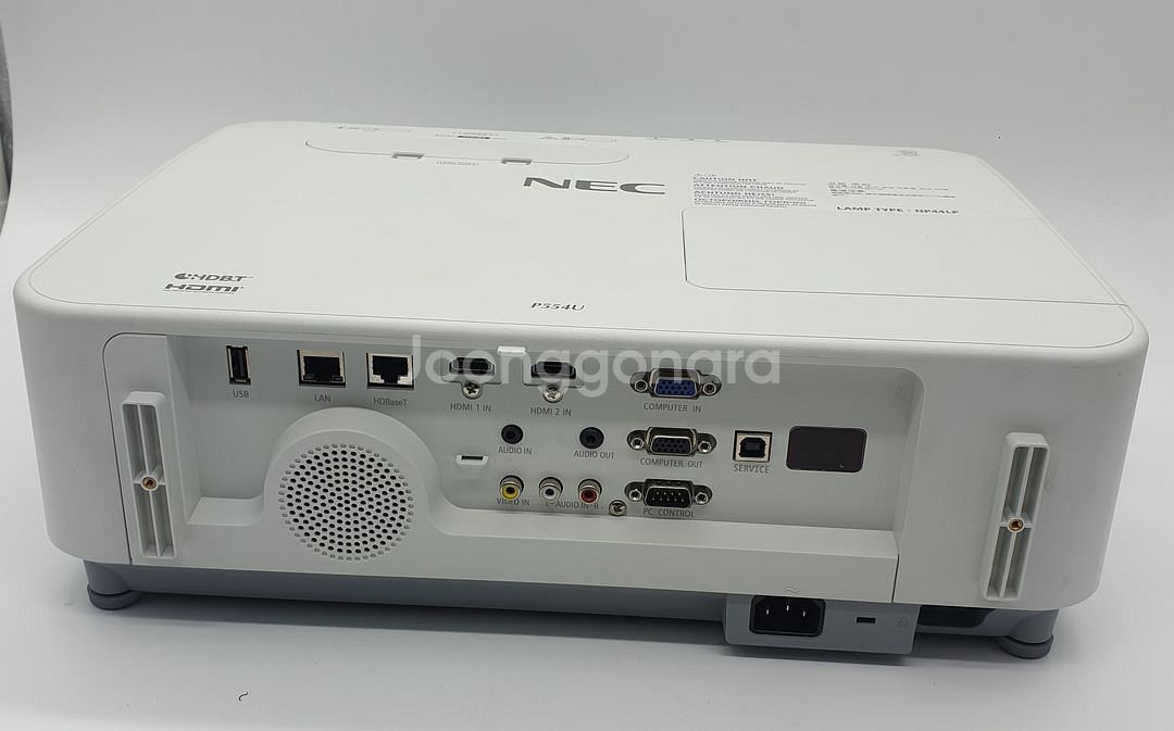 19만 NEC NP-P554U 단초점 5400안시 풀H--4