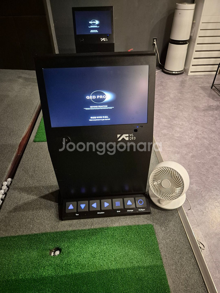 중고 QED 골프 시뮬레이터 판매합니다--0